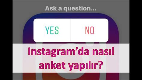instagram anket soru örnekleri